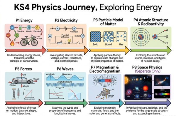 ks4 physics journey
